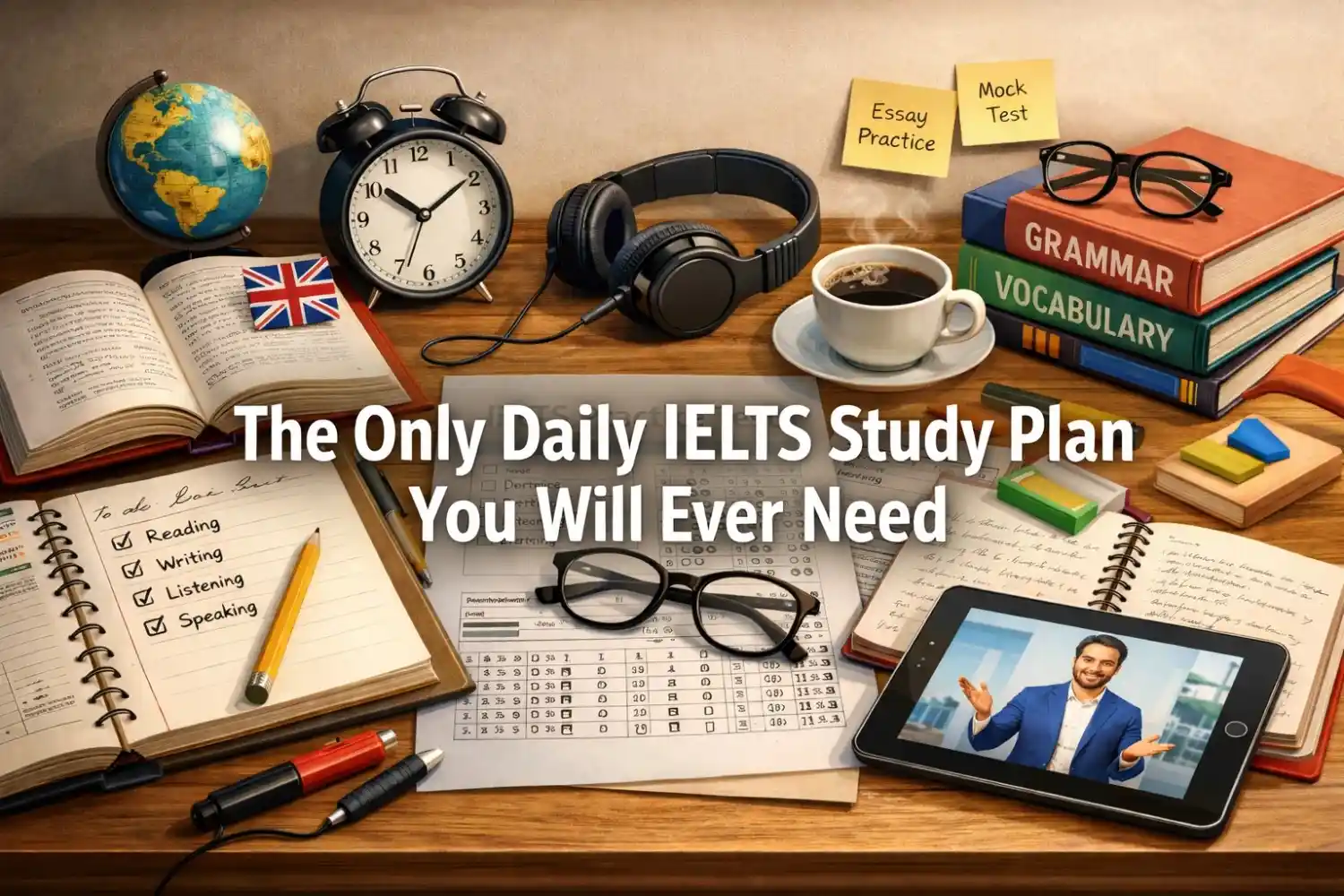 Daily IELTS Study Plan