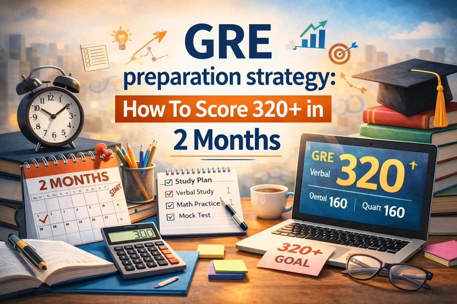 GRE preparation strategy: How To Score 320+ in 2 Months