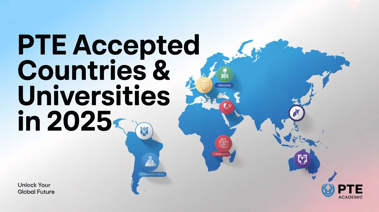 PTE Accepted Countries & Universities in 2025