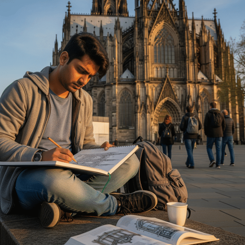 Architectural Design and History in Germany for Indian Students
