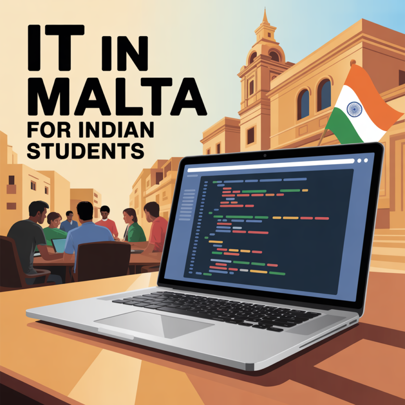 IT IN MALTA FOR INDIAN STUDENTS