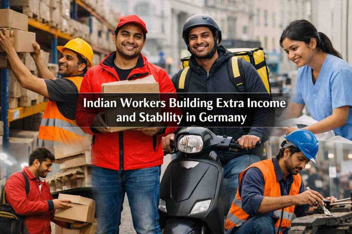 Indian Workers Building Extra Income and Stability in Germany